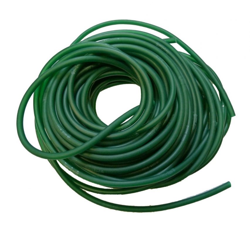 Banda Verde Di Esercizio Per Forma Fisica Da Due Prospettive Immagine - Foto 11